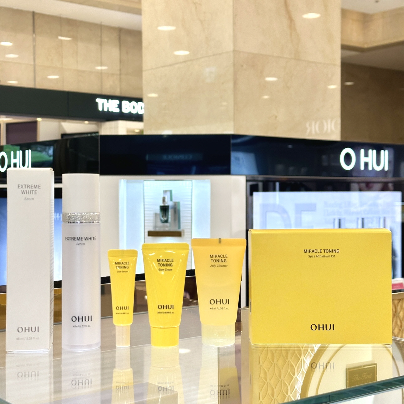 [007] 오휘 익스트림 화이트 세럼 45ml 미백 화이트닝 수분 진정 여성 화장품 기초 NEW