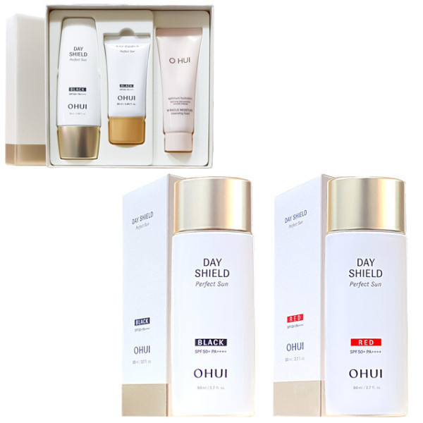 [017] 오휘 선크림 데이쉴드 퍼펙트 선 블랙 80ml 대용량