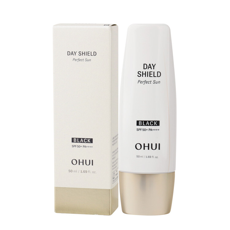 [004] 오휘 데이쉴드 퍼펙트 선 블랙 50ml(SPF50+), 1개