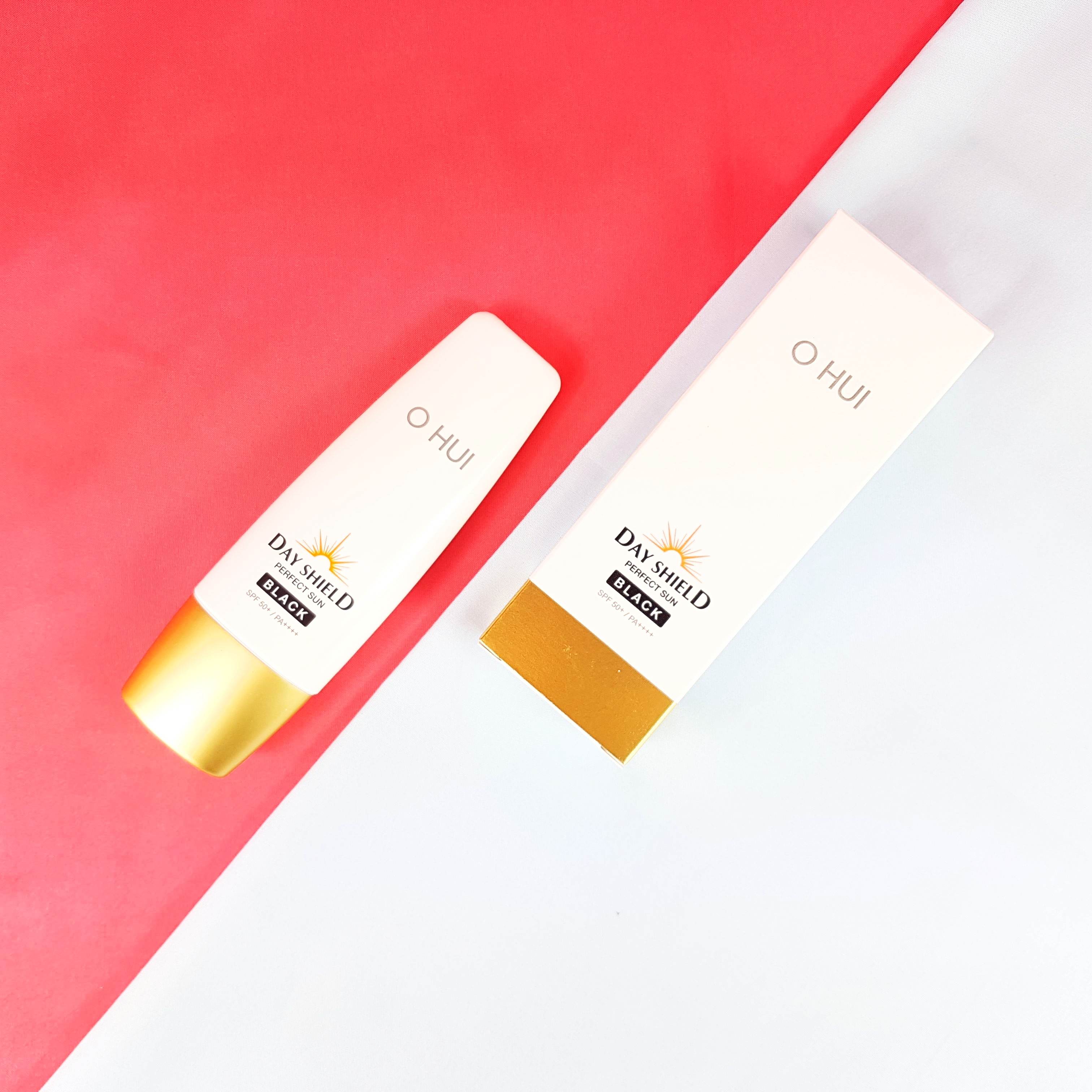[019] 오휘 선크림 데이쉴드 퍼펙트 선 블랙 50ml+10ml