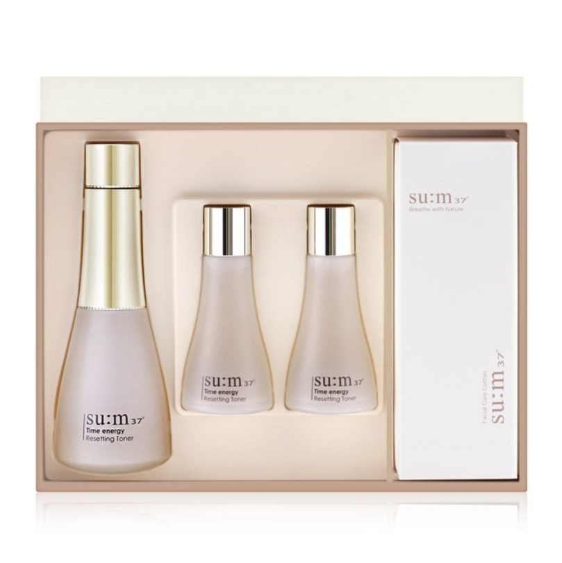 [055] 숨37도 타임에너지 리셋팅 토너 [170ml + 50ml + 50ml구성] 스킨 기획세트