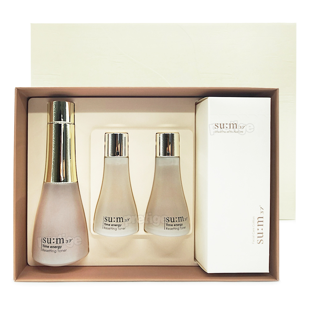 [055] 숨37도 타임에너지 리셋팅 토너 [170ml + 50ml + 50ml구성] 스킨 기획세트